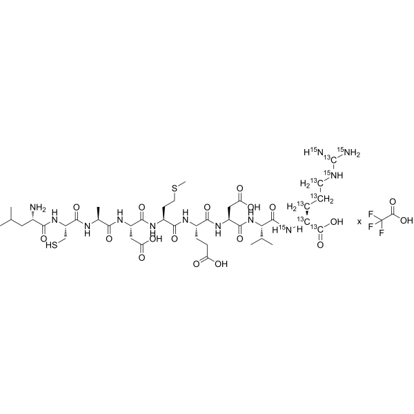LCADMEDV-Arg(13C6,15N4) TFA