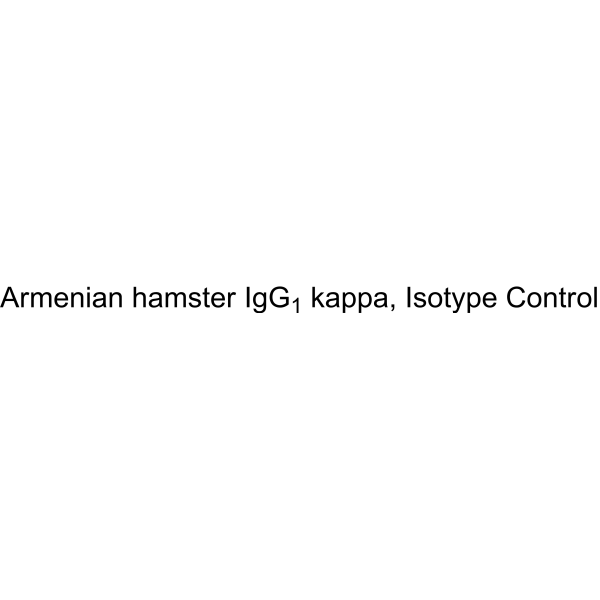 Armenian hamster IgG1 kappa, Isotype Control