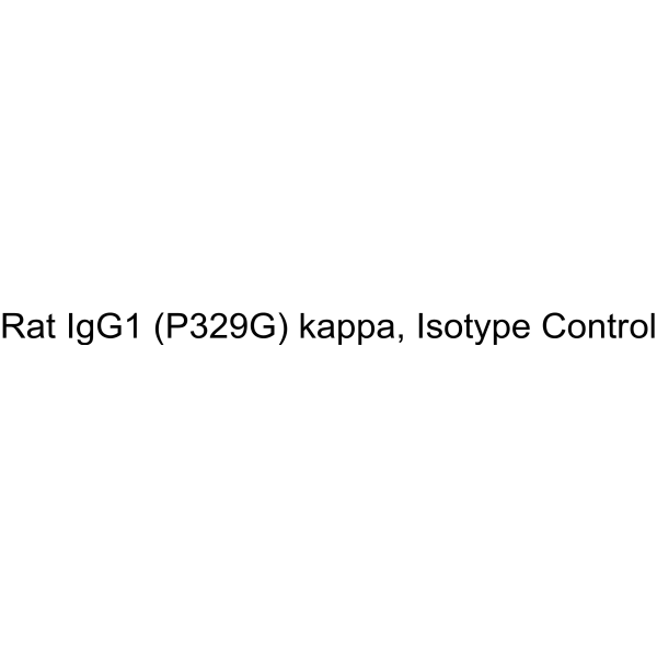 Rat IgG1 (P329G) kappa, Isotype Control