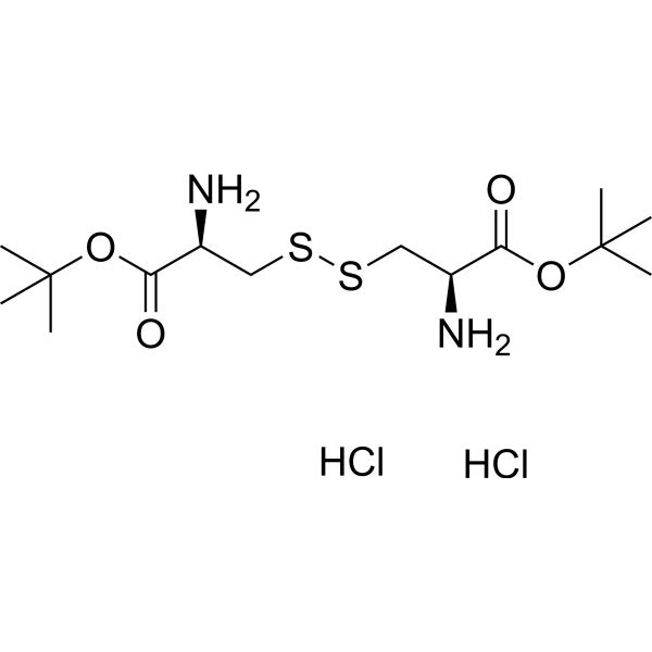 (2R,2'R)-Di-tert-butyl 3,3'-disulfanediylbis(2-aminopropanoate) dihydrochloride