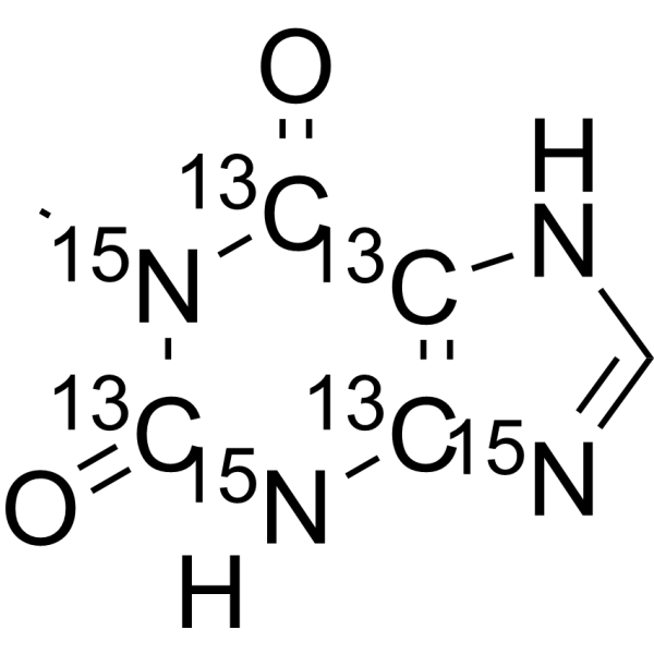 1-Methylxanthine-13C4,15N3