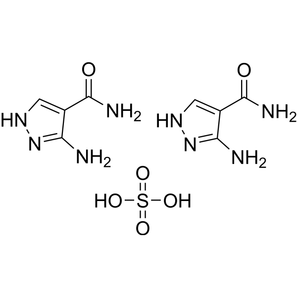 3-amino-1H-pyrazole-4-carboxamide hemisulfate sulfate (Standard)