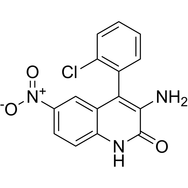 3-Amino-4-(2-chlorophenyl)-6-nitroquinolin-2(1H)-one (Standard)