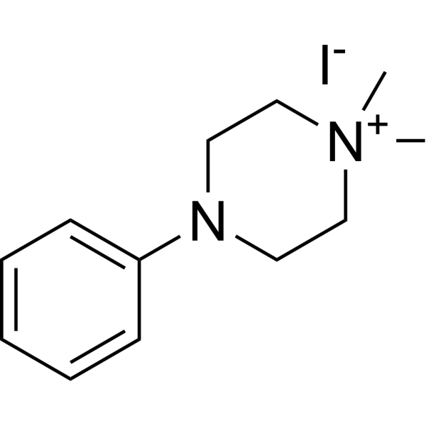 1,1-Dimethyl-4-phenylpiperazinium iodide