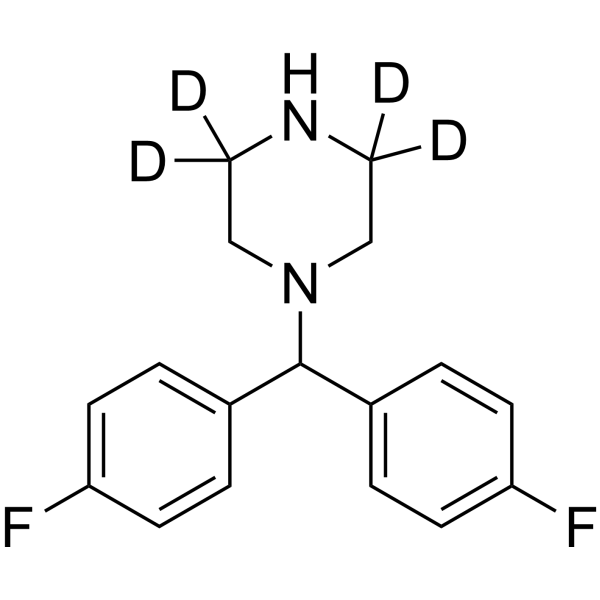 1-(Bis(4-fluorophenyl)methyl)piperazine-d4