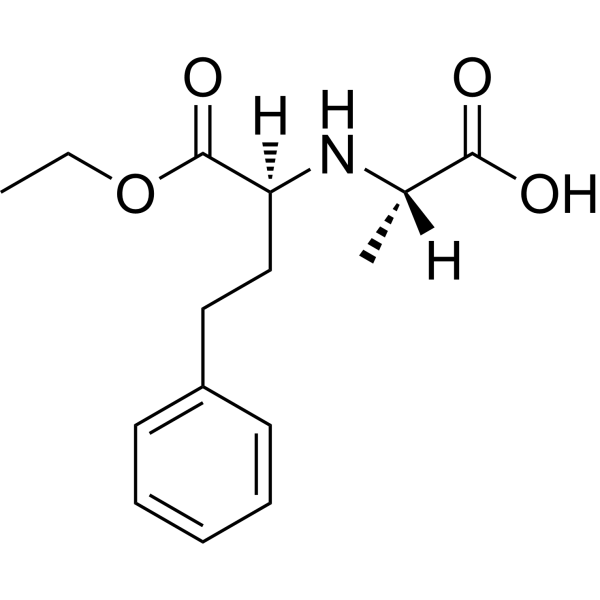 (S)-2-(((S)-1-Ethoxy-1-oxo-4-phenylbutan-2-yl)amino)propanoic acid (Standard)