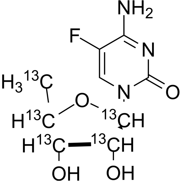 5'-Deoxy-5-fluorocytidine-13C5