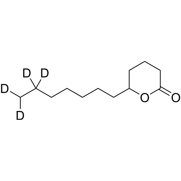 6-Heptyltetrahydro-2H-pyran-2-one-d4