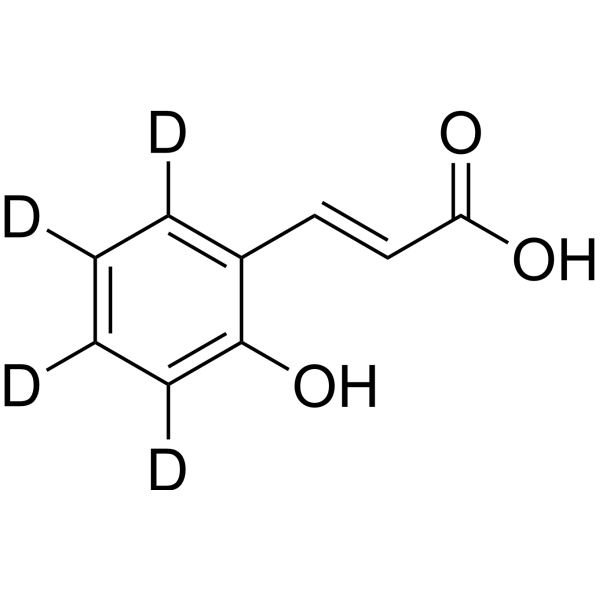 2-Hydroxycinnamic acid-d4