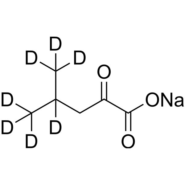 4-Methyl-2-oxopentanoic acid-d7 sodium