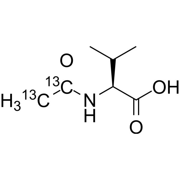 Acetylvaline-13C2