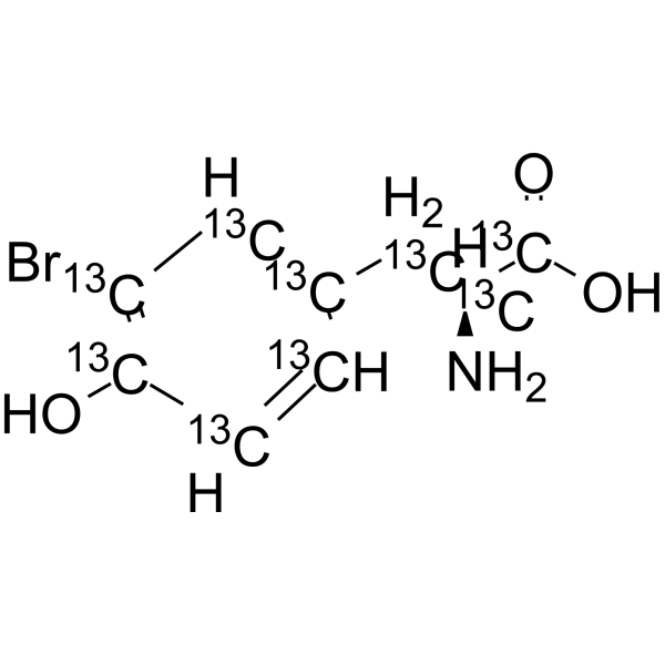 3-​Bromo-​L-​tyrosine-13C9