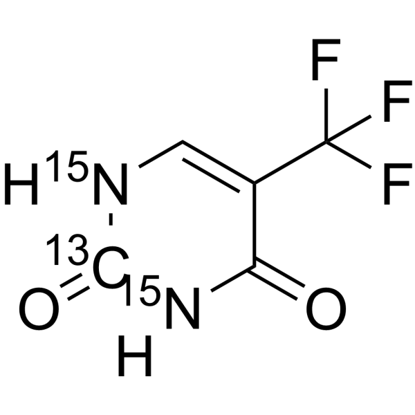 5-(Trifluoromethyl)uracil-13C,15N2