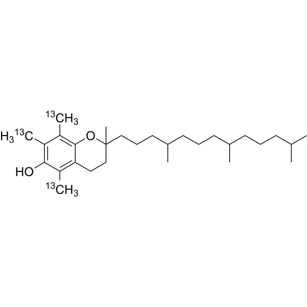DL-alpha-Tocopherol-13C3