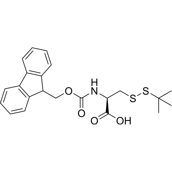 N-(((9H-Fluoren-9-yl)methoxy)carbonyl)-S-(tert-butylthio)-L-cysteine