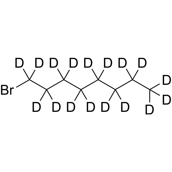 1-Bromooctane-d<sub>17</sub> Chemical Structure 1-Bromooctane-d<sub>17</sub>