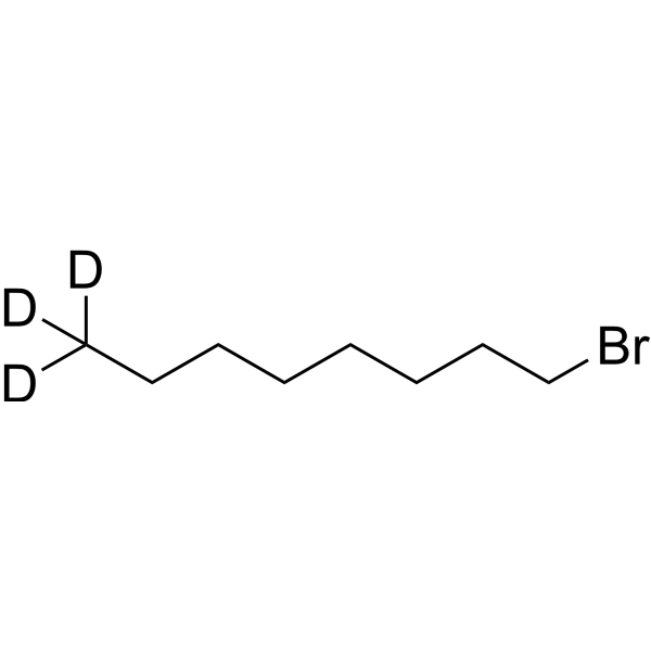 1-Bromooctane-8,8,8-d<sub>3</sub> Chemical Structure 1-Bromooctane-8,8,8-d<sub>3</sub>