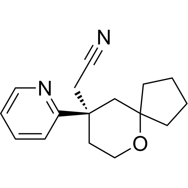 (R)-2-(9-(Pyridin-2-yl)-6-oxaspiro[4.5]decan-9-yl)acetonitrile