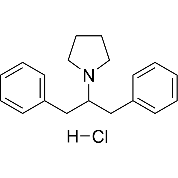 1-(1,3-Diphenylpropan-2-yl)pyrrolidine hydrochloride