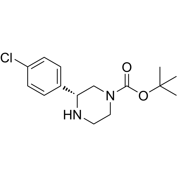 tert-Butyl (R)-3-(4-chlorophenyl)piperazine-1-carboxylate