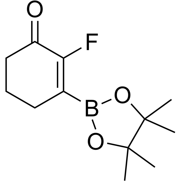 2-Fluoro-3-(4,4,5,5-tetramethyl-1,3,2-dioxaborolan-2-yl)cyclohex-2-en-1-one