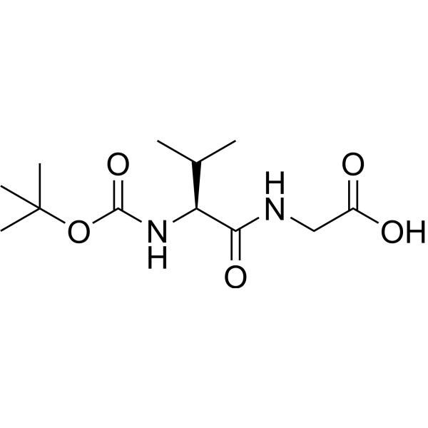 (tert-Butoxycarbonyl)-L-valylglycine