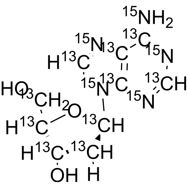 2'-Deoxyadenosine-13C10,15N5