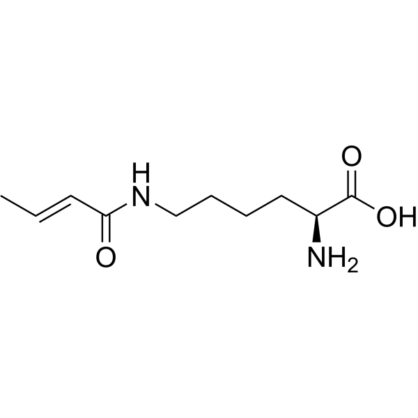 N6-(But-2-enoyl)-L-lysine