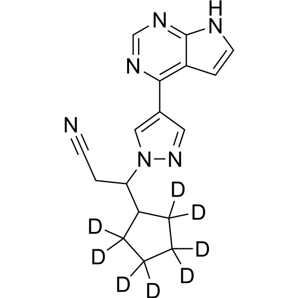 (Rac)-Ruxolitinib-d8