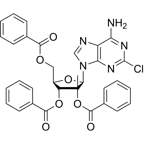 2-Amino-6-chloro-9-[(2,3,5-tri-O-benzoyl-2-C-Methyl-beta-D-ribofuranosyl)]-9H-purine