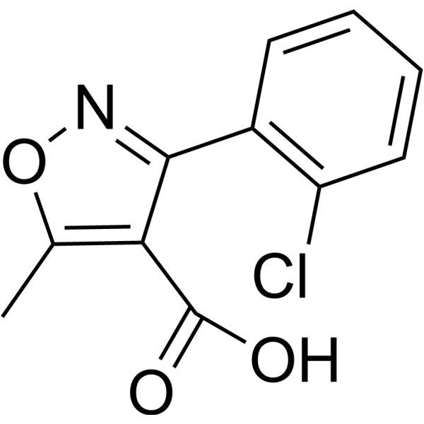 3-(2-Chlorophenyl)-5-methylisoxazole-4-carboxylic acid (Standard)