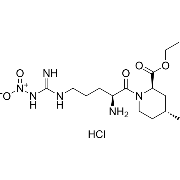 Ethyl (2R,4R)-4-methylpiperidine-2-carboxylate-Arg(NO2) hydrochloride