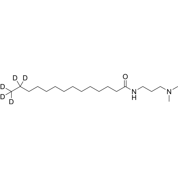 N-(3-(Dimethylamino)propyl)tetradecanamide-d5
