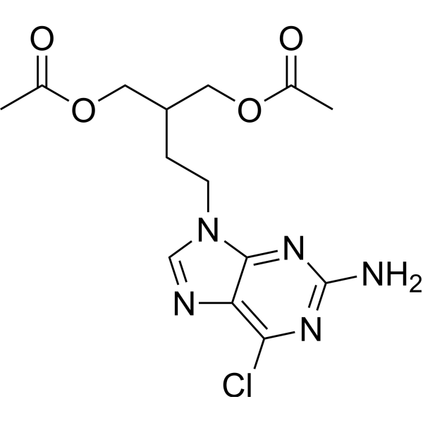 2-(2-(2-Amino-6-chloro-9H-purin-9-yl)ethyl)propane-1,3-diyl diacetate (Standard)