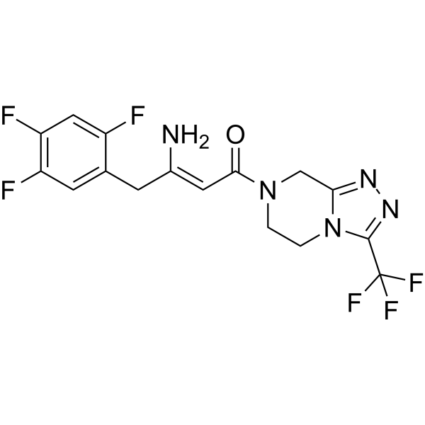 (2Z)-4-Oxo-4-[3-(trifluoromethyl)-5,6-dihydro[1,2,4]triazolo[4,3-a]pyrazine-7(8H)-yl]-1-(2,4,5-trifluorophenyl)but-2-en-2-amine (Standard)