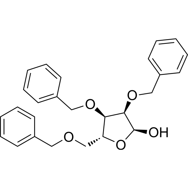 2,3,5-Tris-O-(phenylmethyl)-α-D-ribofuranose