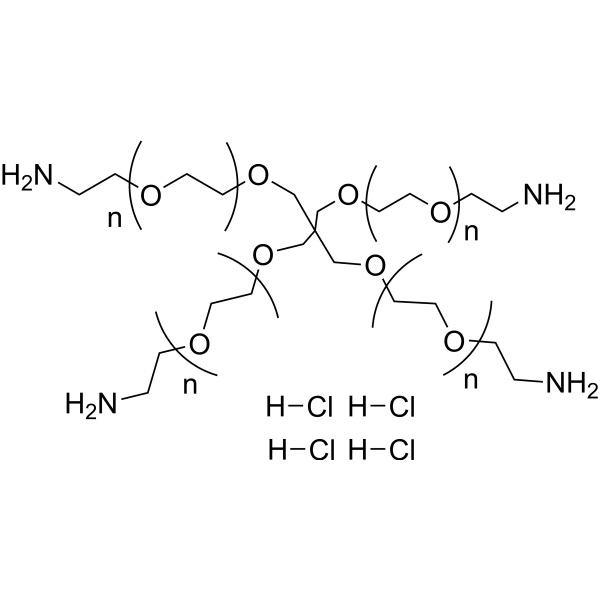 4-Arm PEG-NH2.HCl (MW 5000)