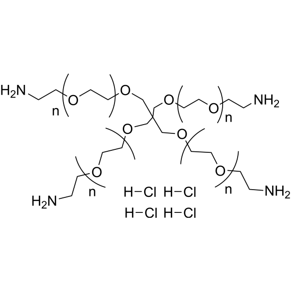 4-Arm PEG-NH2.HCl (MW 10000)
