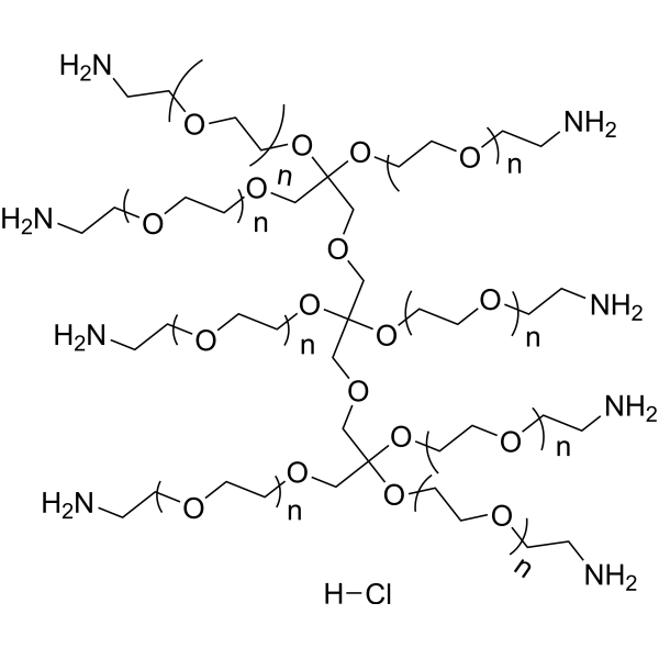 8-Arm PEG-NH2 HCL (MW 5000)