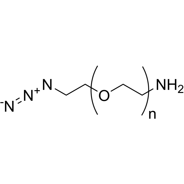 N3-PEG-NH2 (MW 1000)