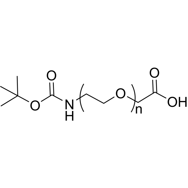 Boc-NH-PEG-COOH (MW 1000)