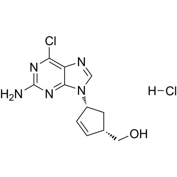 ((1S,4R)-4-(2-Amino-6-chloro-9H-purin-9-yl)cyclopent-2-en-1-yl)methanol hydrochloride (Standard)