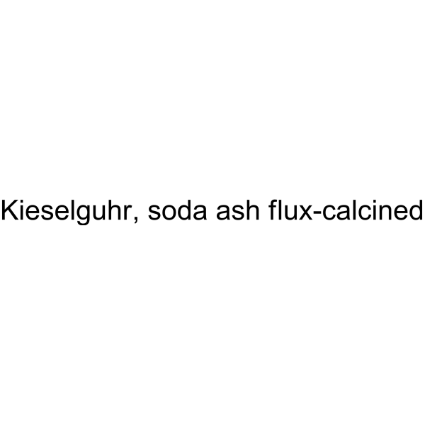 Kieselguhr, soda ash flux-calcined