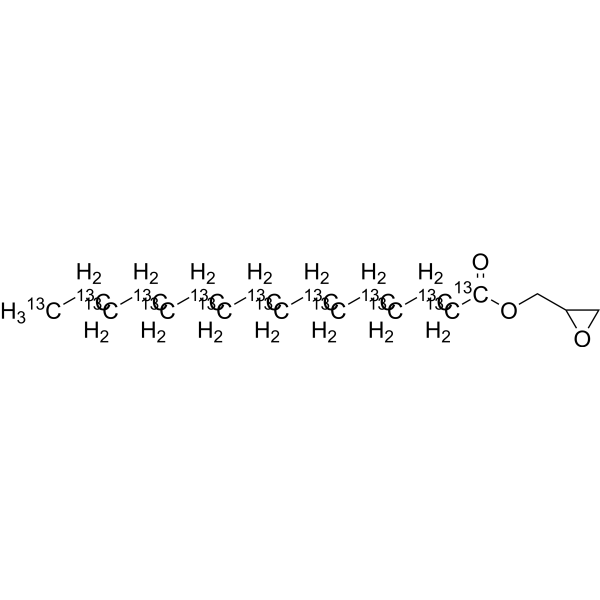 Glycidyl palmitate-13C16