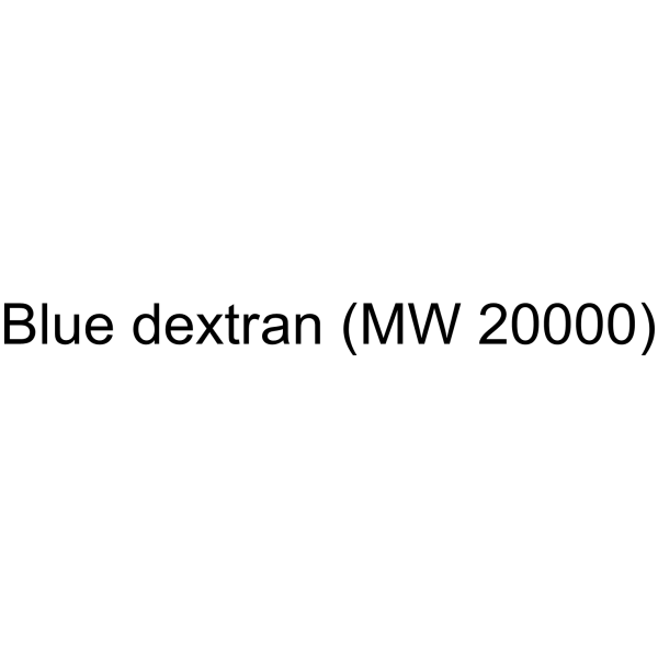 Blue dextran (MW 20000)