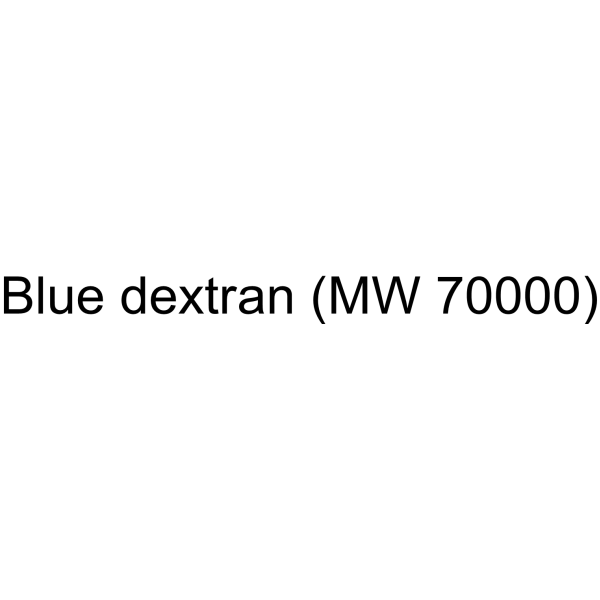 Blue dextran (MW 70000)