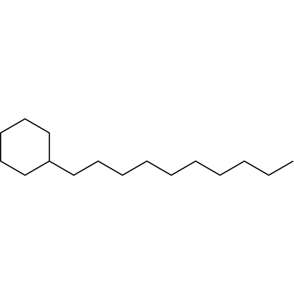 Decylcyclohexane Chemical Structure Decylcyclohexane