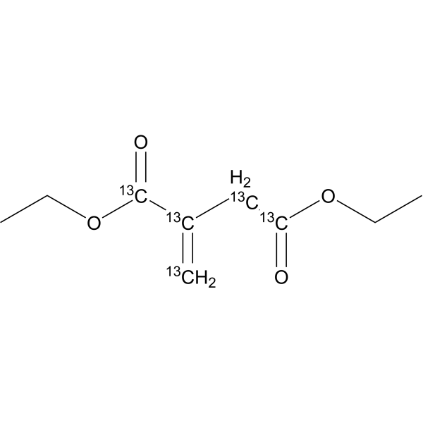 Diethyl itaconate,98% (stabilized with TBC)-13C5