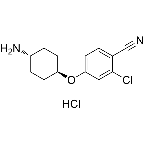 4-[(Trans-4-aminocyclohexyl)oxy]-2-chloro-Benzonitrile hydrochloride