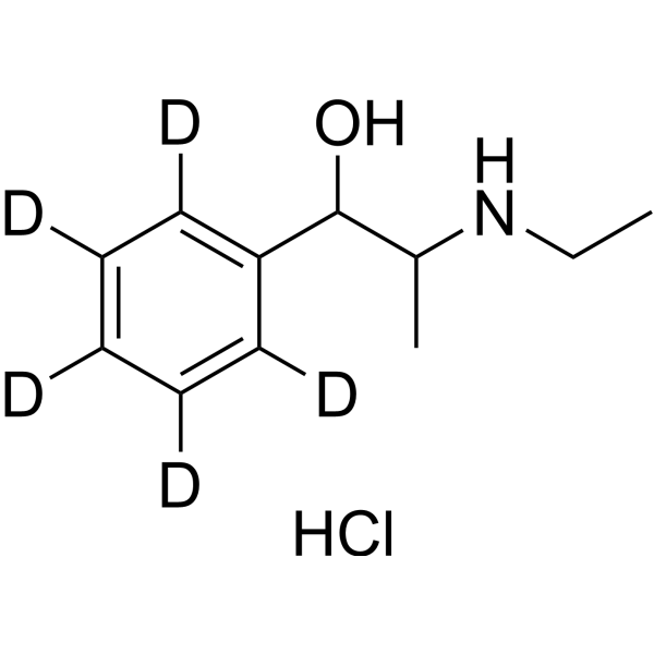 2-(Ethylamino)-1-phenylpropan-1-ol-d5